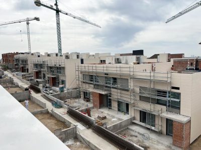 Estado de obra en abril de 2023.