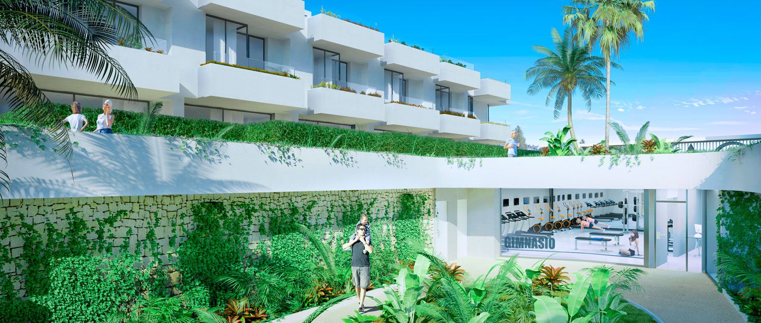 Oak exterior simulación