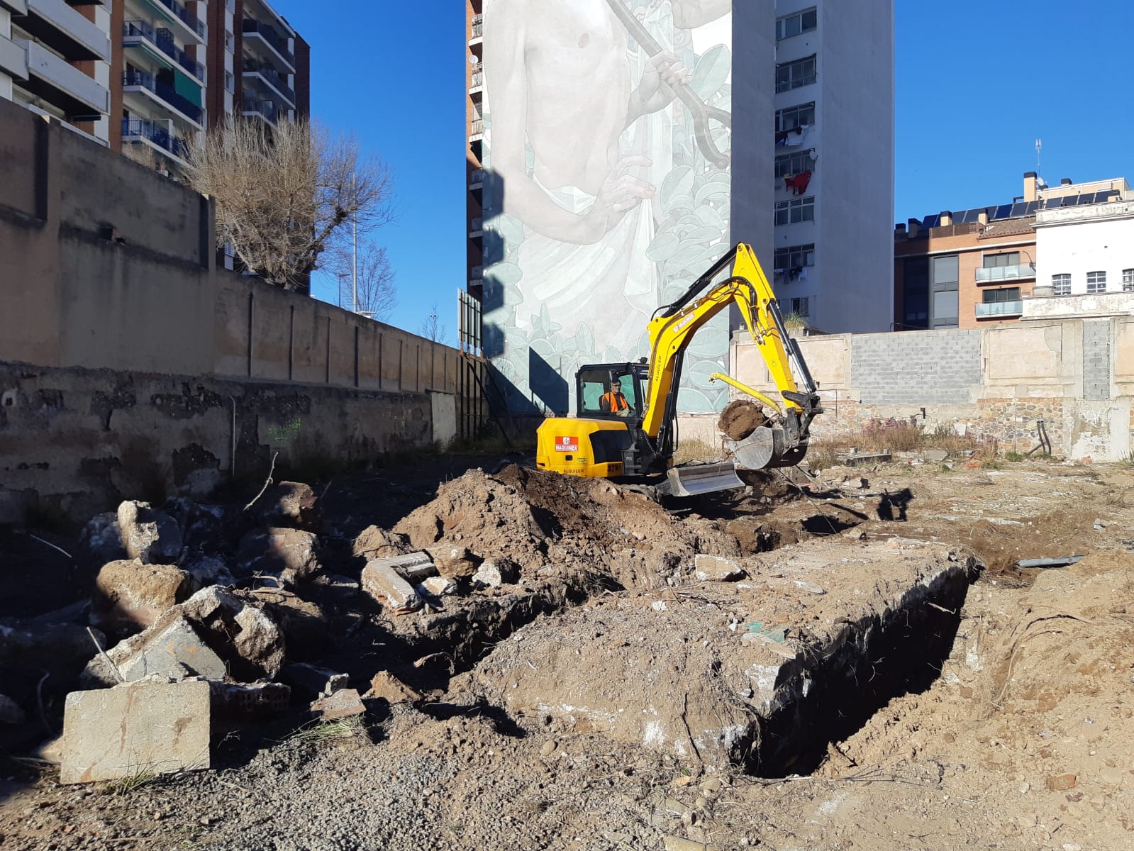 Empiezan las obras de Roger de Flor (Granollers)