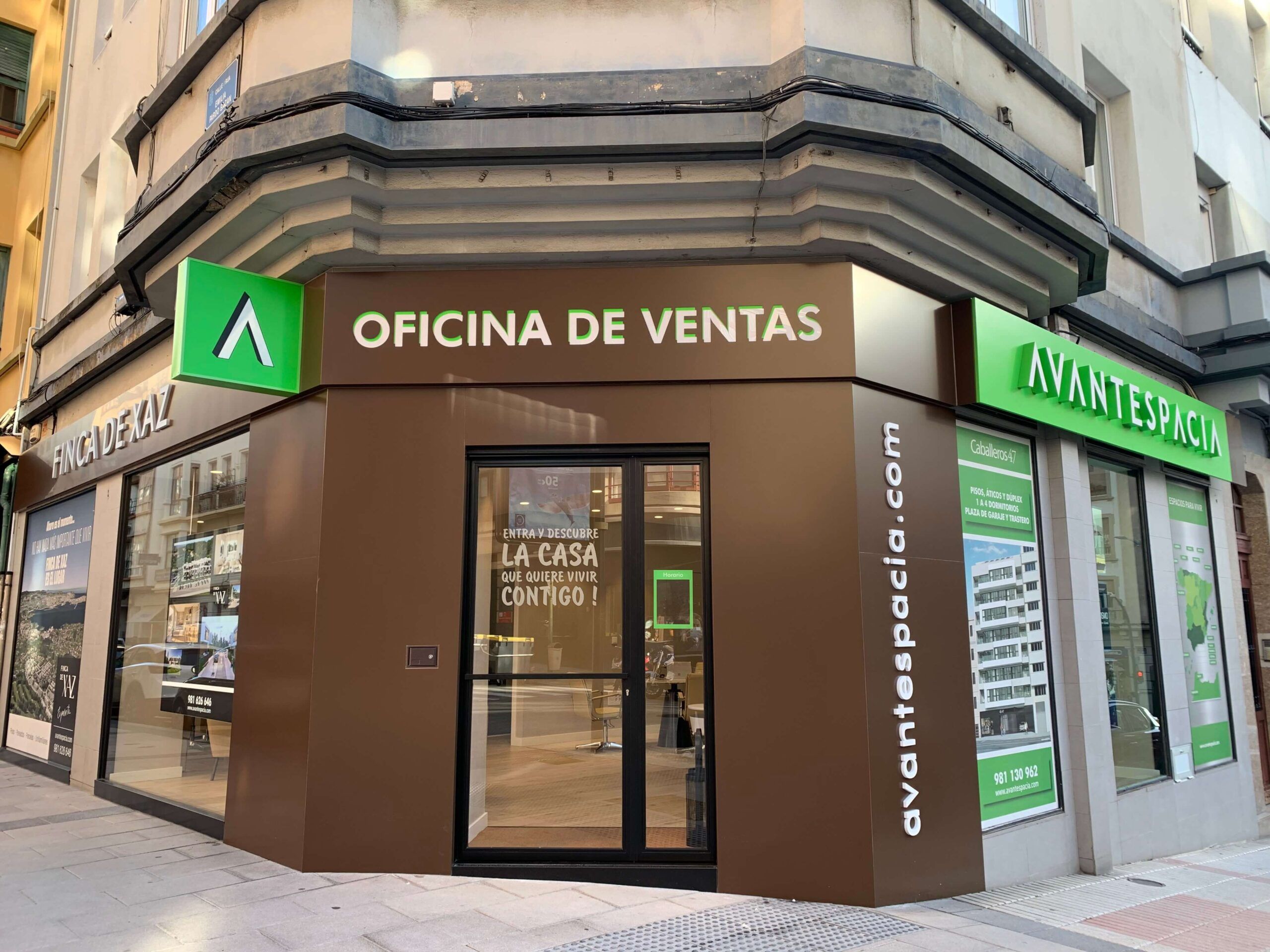 Avantespacia abre una nueva oficina en el centro de A Coruña