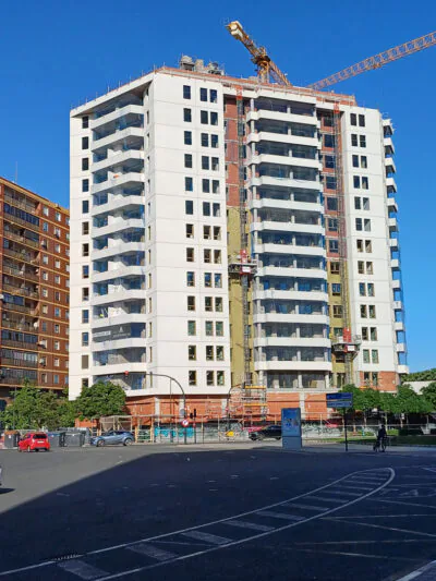 Estado de obra.