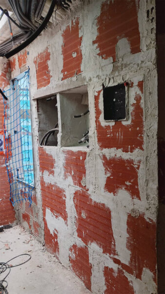 Estado de obra.