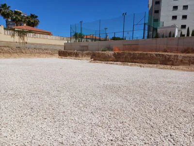 Estado de obra.