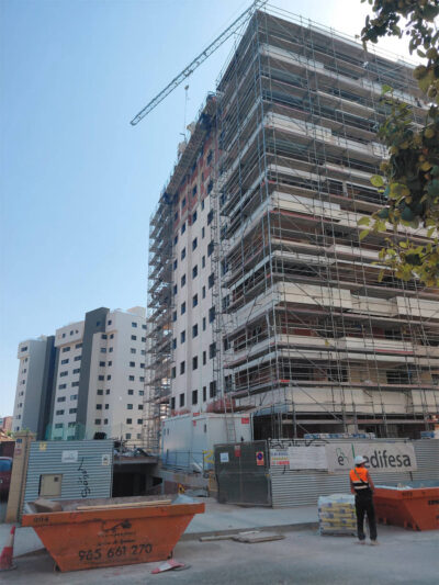 Estado de obra.