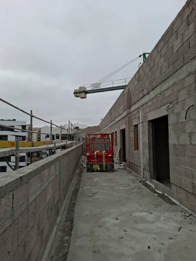 Estado de obra.