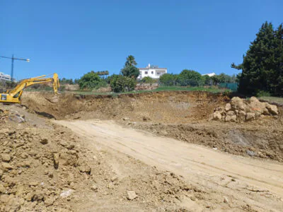 Estado de obra.
