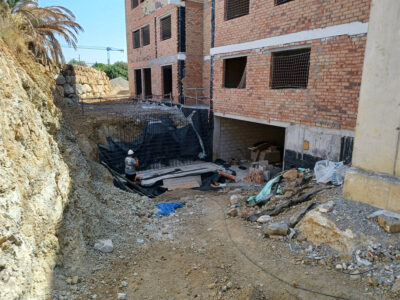 Estado de obra.