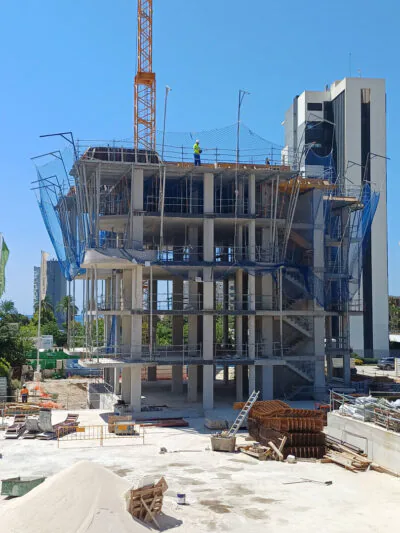 Estado de obra.