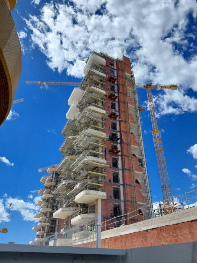 Estado de obra.