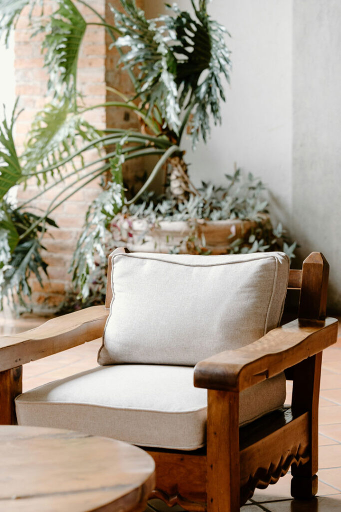 Asiento con cojón.