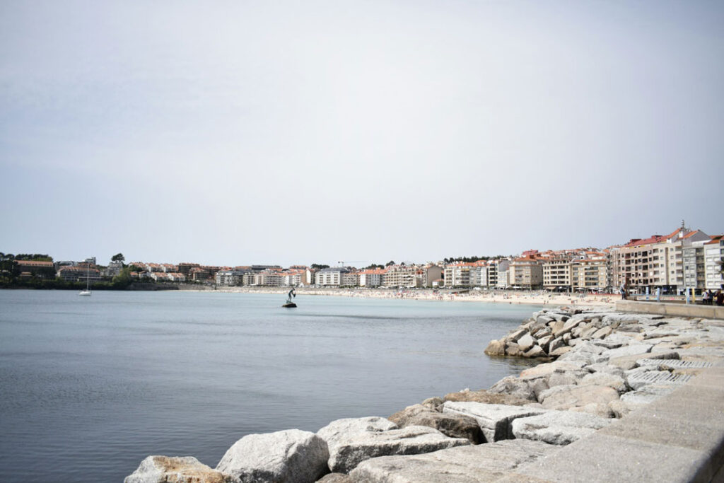 Vista de Sanxenxo.