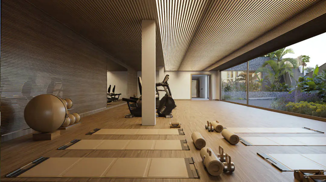 Gimnasio.