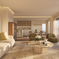 Infografía de la promoción Monte del Pilar.
